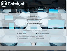 Tablet Screenshot of catalyst-hd.com